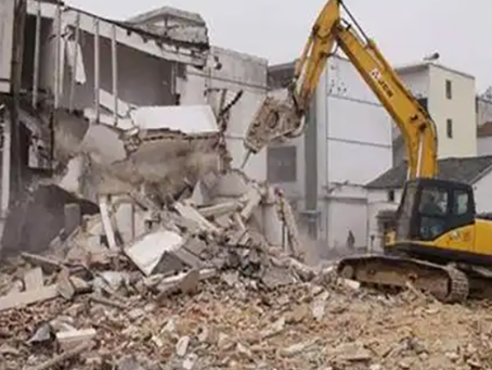 金湖旧房改造拆除